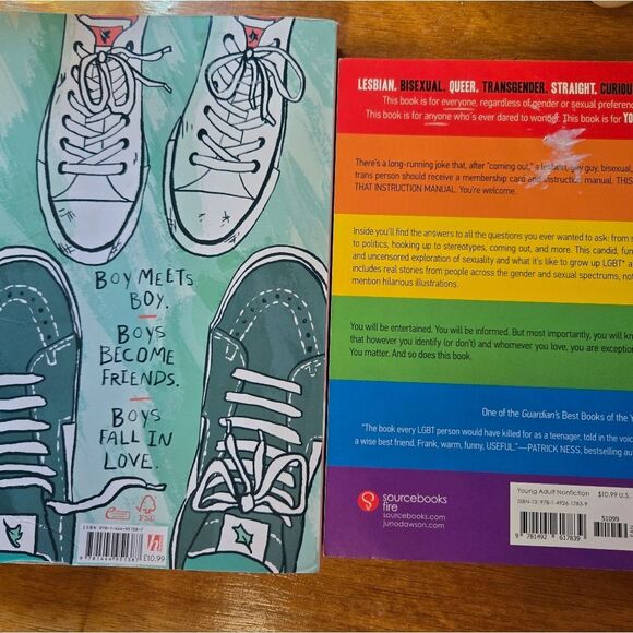 This Book Is Gay Juno Dawson‎ Heartstopper Alice Oseman young adult novels book - Picture 4 of 7